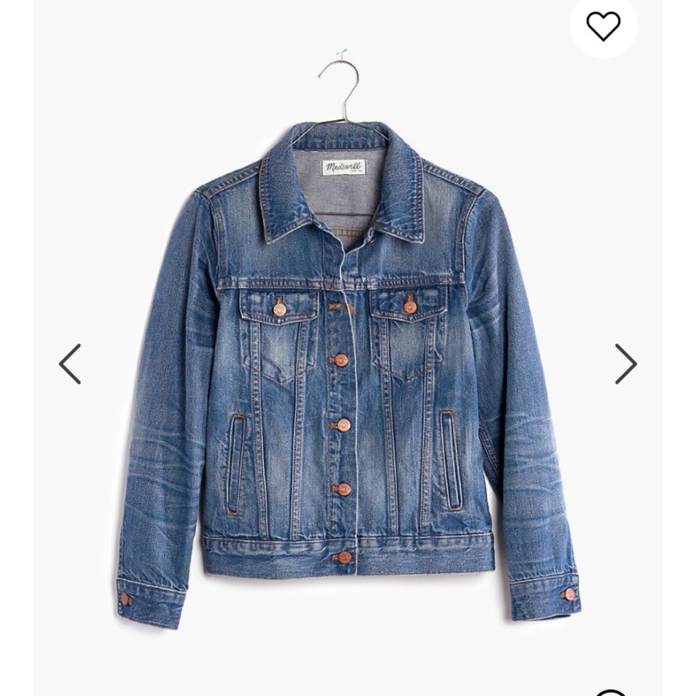 MADEWELL The Jean Jacket In Pinter Wash